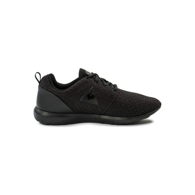 Le Coq Sportif Basket Dynacomf Woven Noir Chaussures Femme